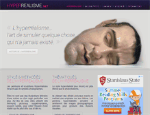 Tablet Screenshot of hyperrealisme.net